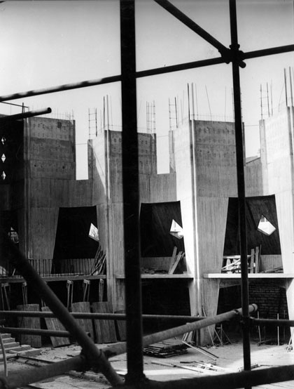 Le chantier de l’église Notre-Dame de Royan