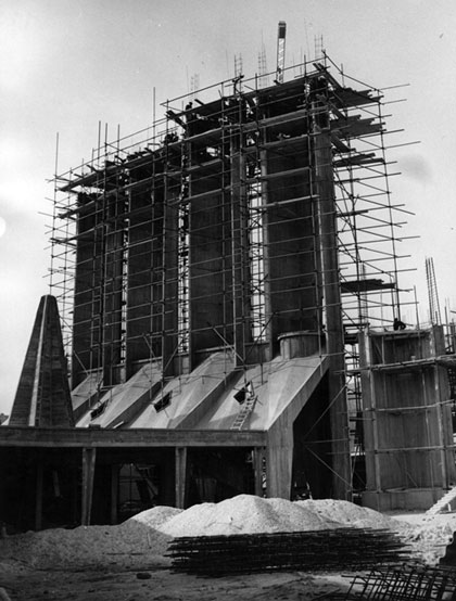 Le chantier de l’église Notre-Dame de Royan