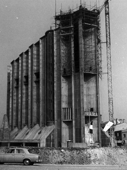 Le chantier de l’église Notre-Dame de Royan