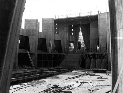 Le chantier de Notre-Dame de Royan